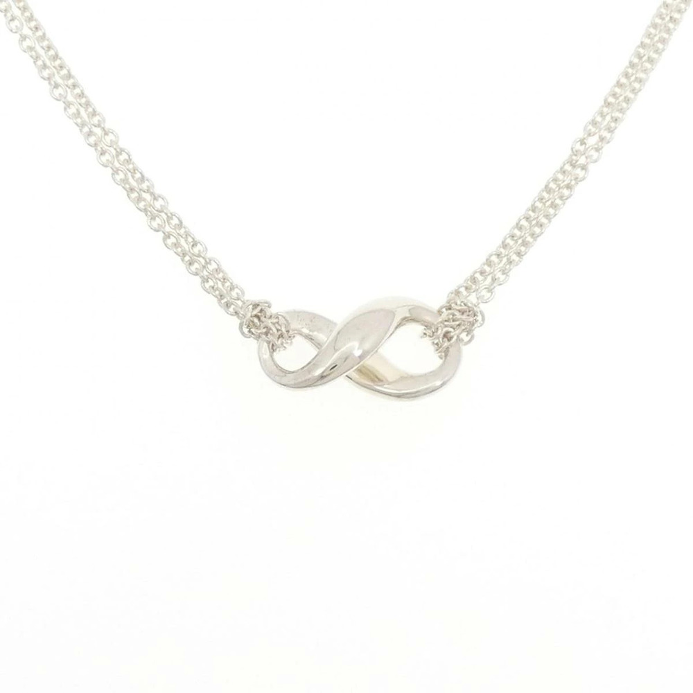 Tiffany Co Filigree Necklace Heart Sterling Silver